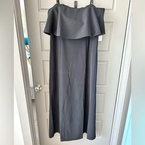 Show Me Your MuMu black strapless maxi dress